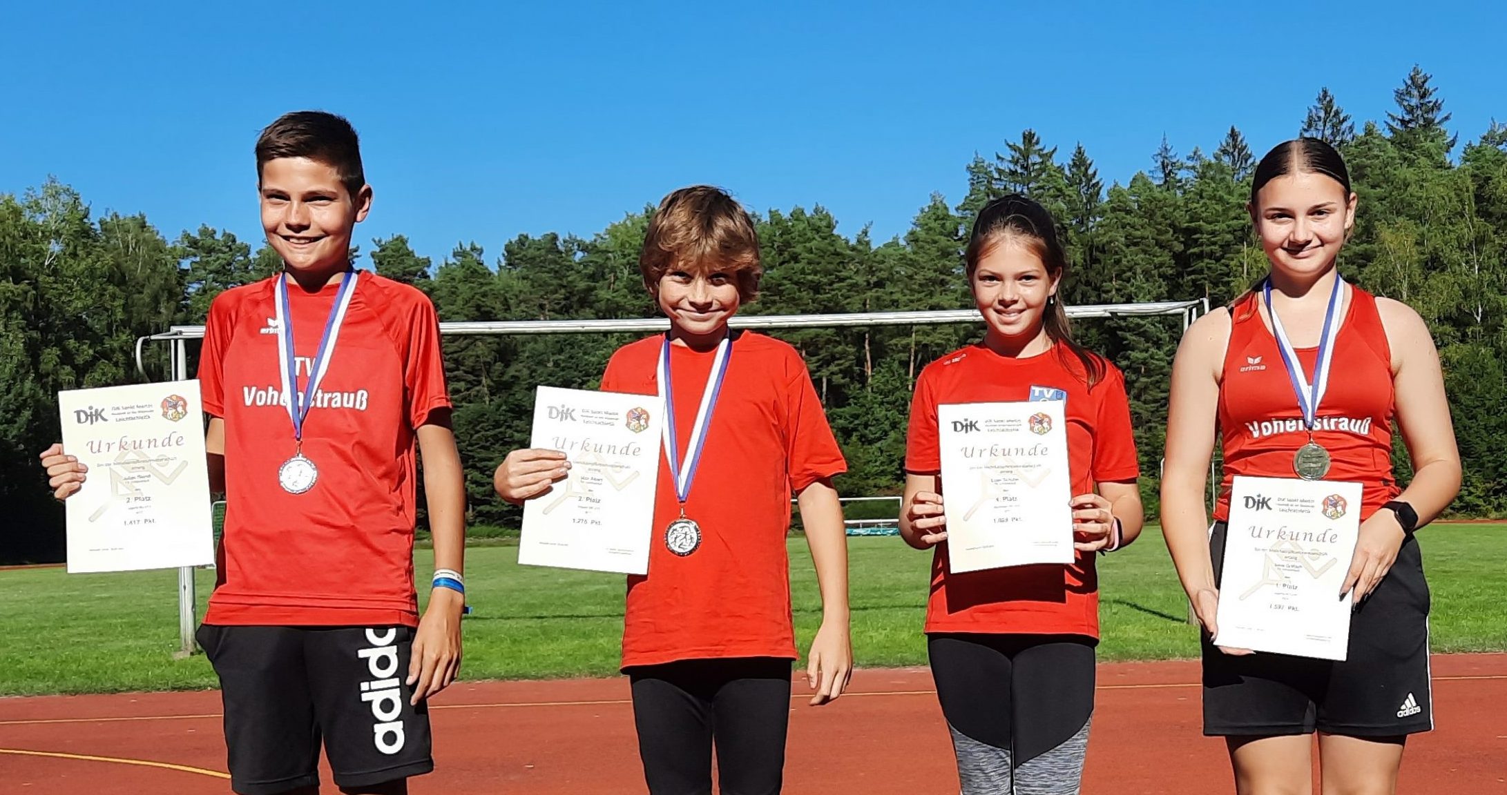 Kreismeisterschaft der Leichtathleten in Neustadt a.d.Waldnaab