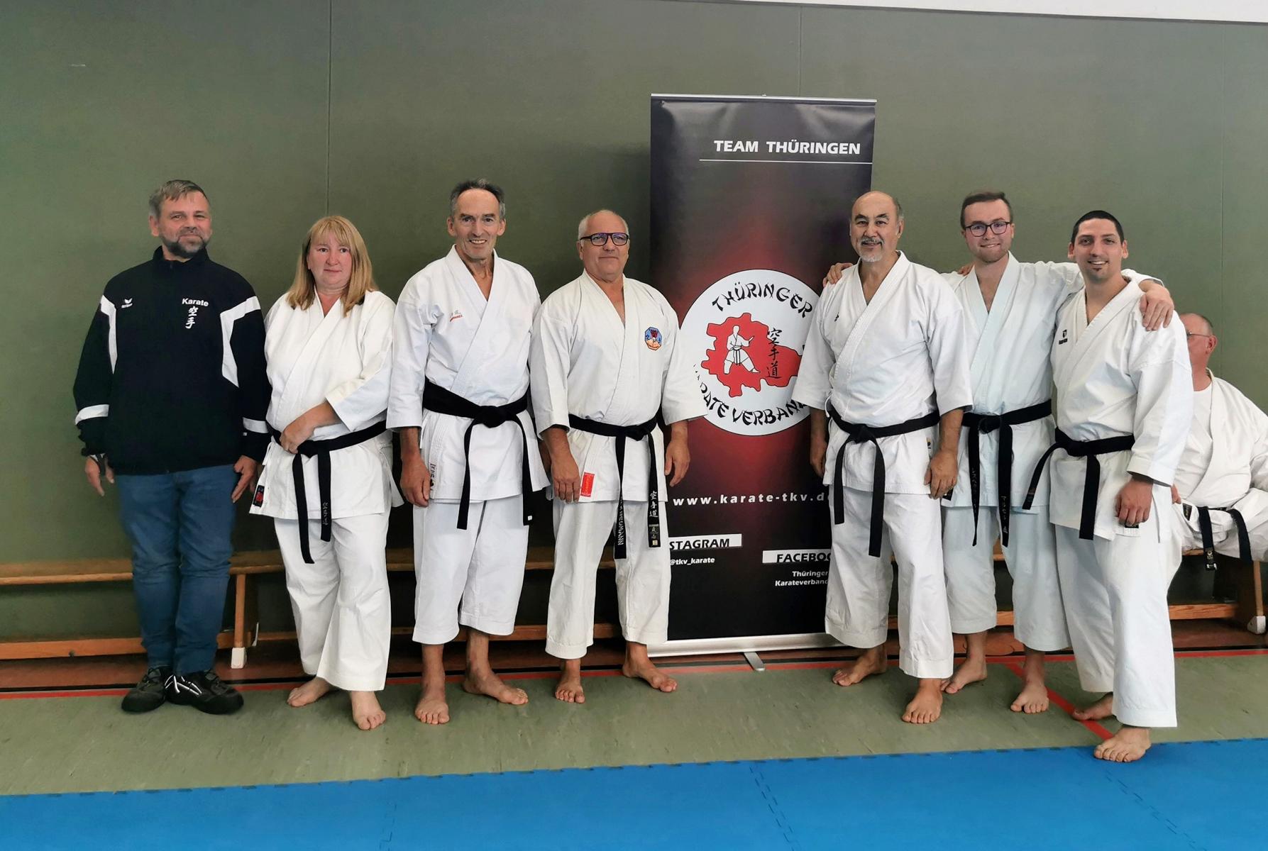 Vohenstraußer Karate Ka pflegen in Thüringen freundschaftliche Verbundenheit
