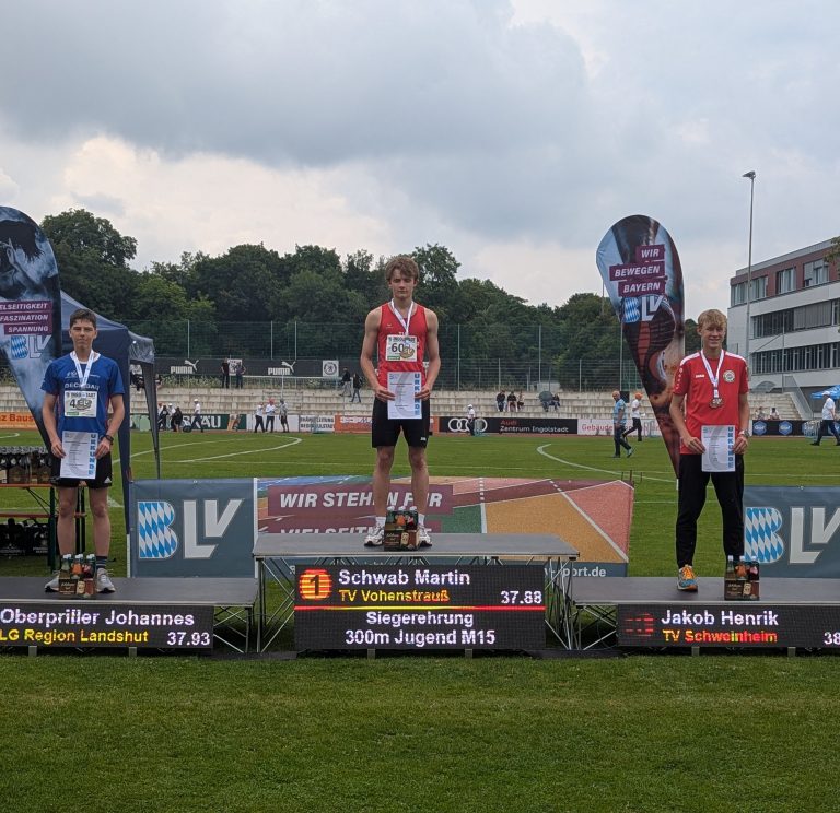 Zwei Athleten des TV Vohenstrauß bei Bayerischer Meisterschaft am Start
