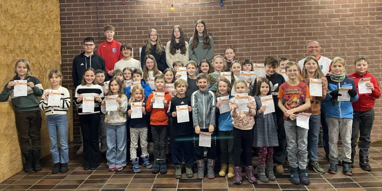 Sportabzeichen verbindet Generationen: 116 Auszeichnungen beim TV Vohenstrauß