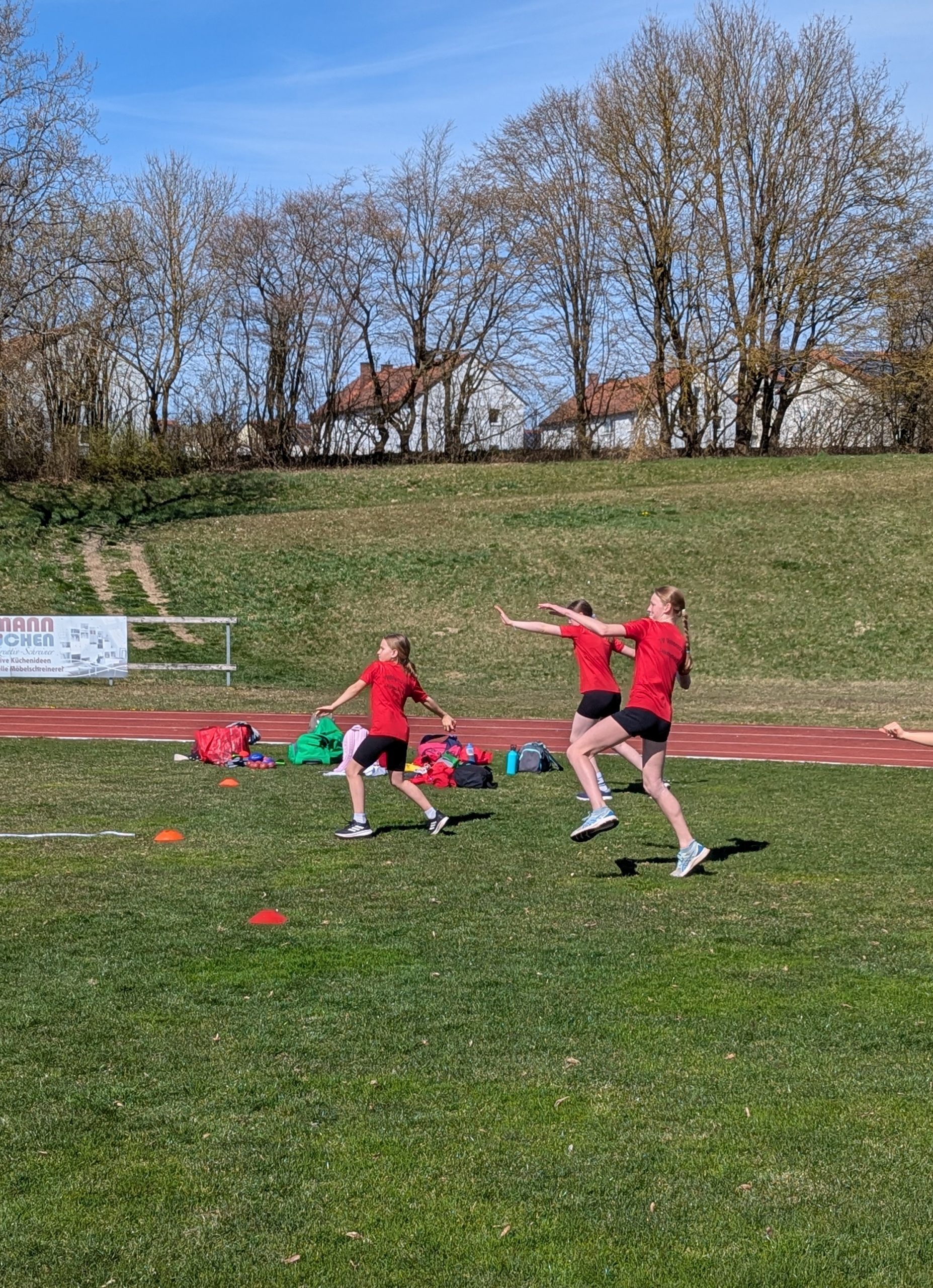 Gemeinsames Trainingslager der Leichtathletik-Abteilungen des TV Vohenstrauß und der DJK-Weiden