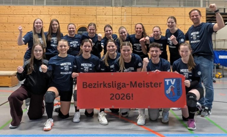 Herausragende Saison der 1. Damenmannschaft Volleyball